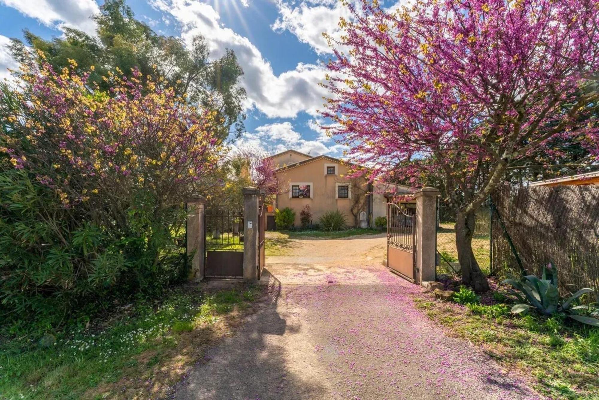 Villa Spacieuse A Vezenobres Avec Piscine Privee Exteriér fotografie
