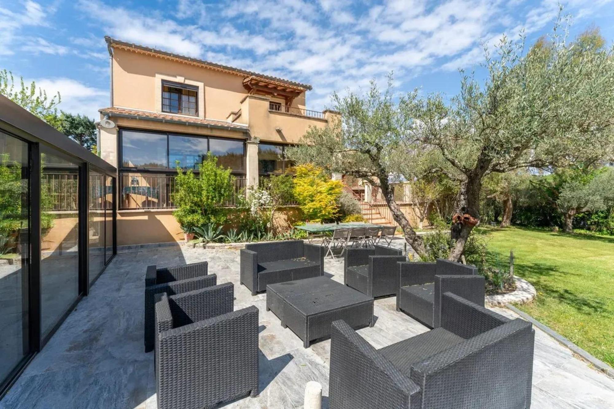 Villa Spacieuse A Vezenobres Avec Piscine Privee Exteriér fotografie