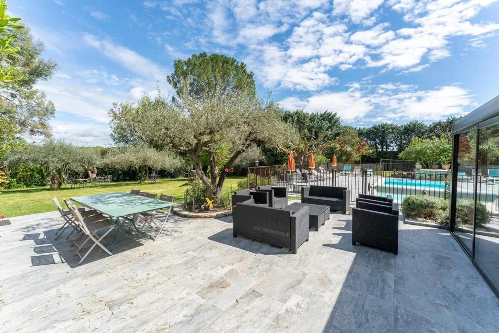 Villa Spacieuse A Vezenobres Avec Piscine Privee Exteriér fotografie