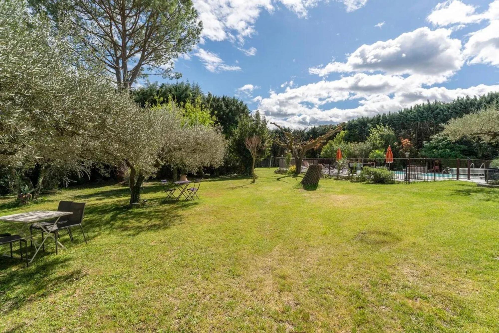 Villa Spacieuse A Vezenobres Avec Piscine Privee Exteriér fotografie